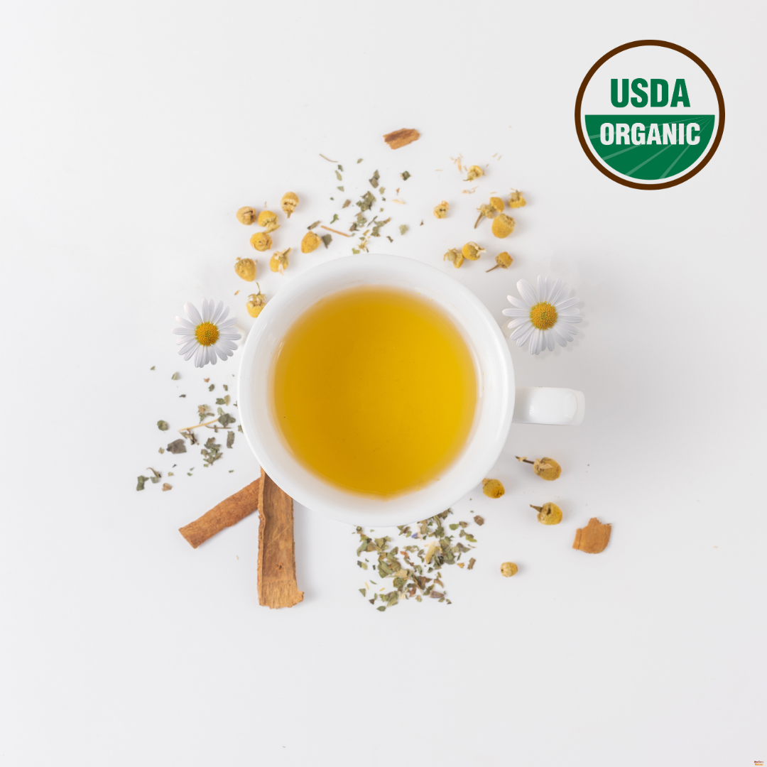 Organic Chamomile Lemon Balm Tea Herbal Tea For Sleep Digestion Organic Chamomile Lemon Balm Tea Herbal Tea For Sleep Digestion