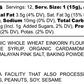Nutritional label for vegan whole wheat cookies by ayursome wellness, made with einkorn wheat and sweetened with maple syrup. 